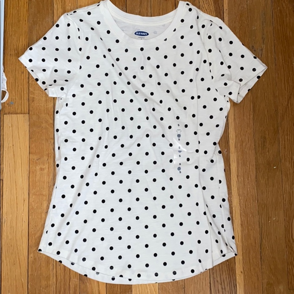 polka dot t shirt